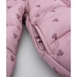 Abrigo acolchado niña rosa Minnie