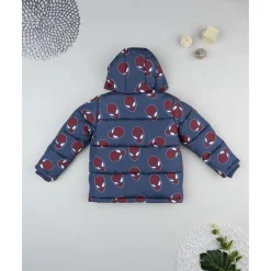 Abrigo azul de niño Spiderman