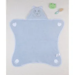 Albornoz para recién nacido con osito