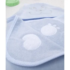 Albornoz para recién nacido con osito