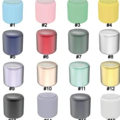 Altavoz Bluetooth Inpod Gris metalizado