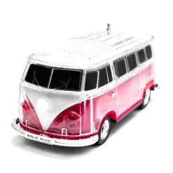 Altavoz bluetooth Volkswagen T1 - Rojo con luz LED