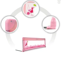 Asalvo - Barrera de cama estándar 150 cm London