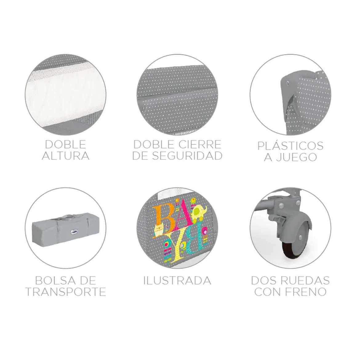 Asalvo - Cuna de viaje Smooth Baby