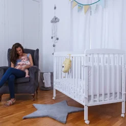 Asalvo - Cuna Madera de Haya - Blanco