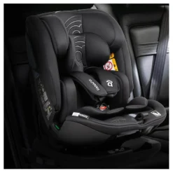 Asalvo - Silla de auto Panafix Negra 40-150 cm