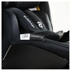 Asalvo - Silla de auto Panafix Negra 40-150 cm