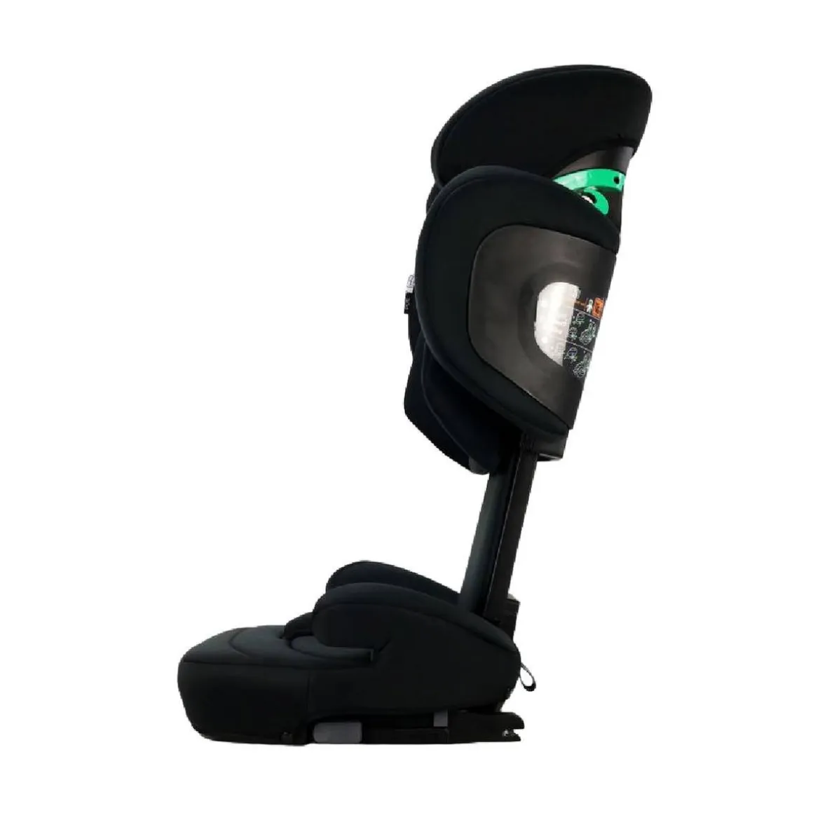 Asalvo - Silla de coche Poe Negra i-Size