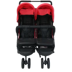 Asalvo - Silla de Paseo Gemelar Dinamic Rojo