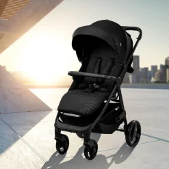 Asalvo - Silla de paseo Iconic Negro Onix