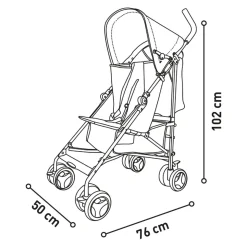 Asalvo - Silla de Paseo Mombi Verde
