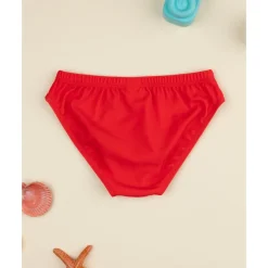 Bañador Slip Sonic Rojo para Niños