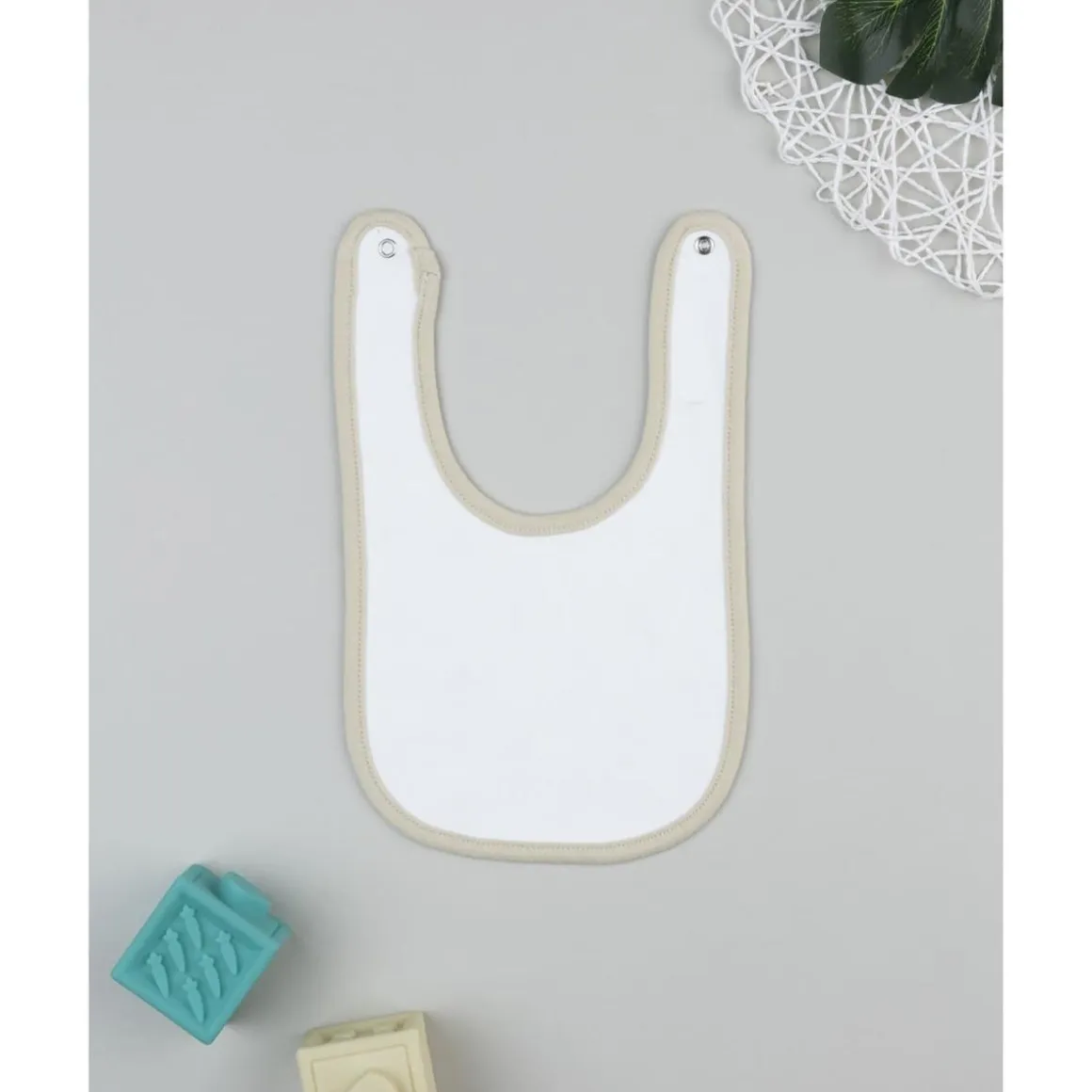 Babero bebé Savana beige