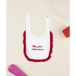 Babero de niña Navidad