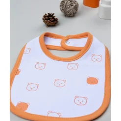Babero naranja ositos