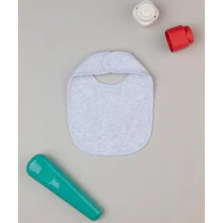 Babero Unisex Blanco "Daddy Mommy"