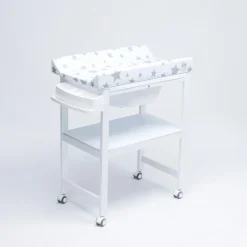 Bañera de Madera Estrellas Blanco