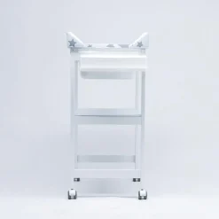 Bañera de Madera Estrellas Blanco