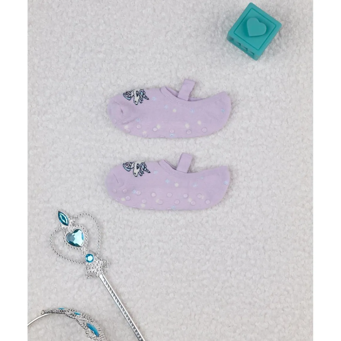 Bailarinas antideslizantes niña 'corazones'