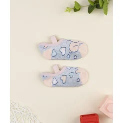 Bailarinas gris/rosa para niña