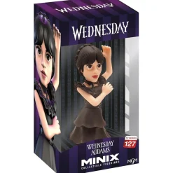 Bandai - Figura Minix Miercoles vestido de gala