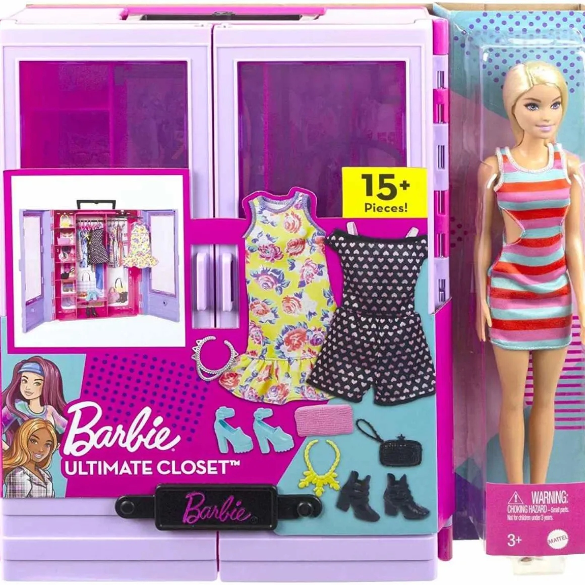 Barbie - Armario portatil