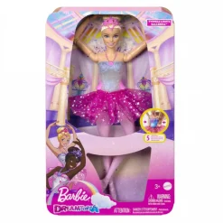 Barbie - Barbie Dreamtopia - Muñeca bailarina con luces mágicas