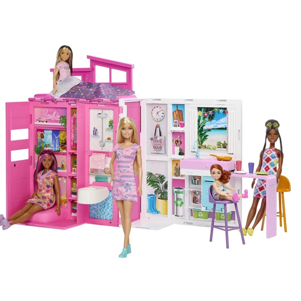 Barbie - Casa de Muñecas Escenario de Vacaciones ㅤ