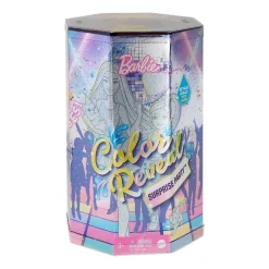 Barbie - Muñeca Color Reveal Fiesta Sorpresa