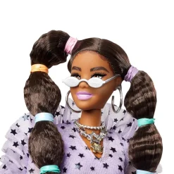 Barbie - Muñeca Extra - Coletas burbujas