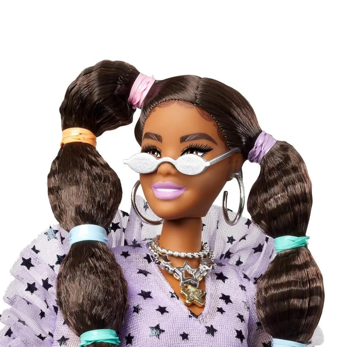 Barbie - Muñeca Extra - Coletas burbujas