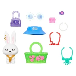 Barbie - Muñeca Extra - Conjunto de flores