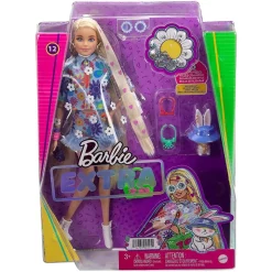 Barbie - Muñeca Extra - Conjunto de flores