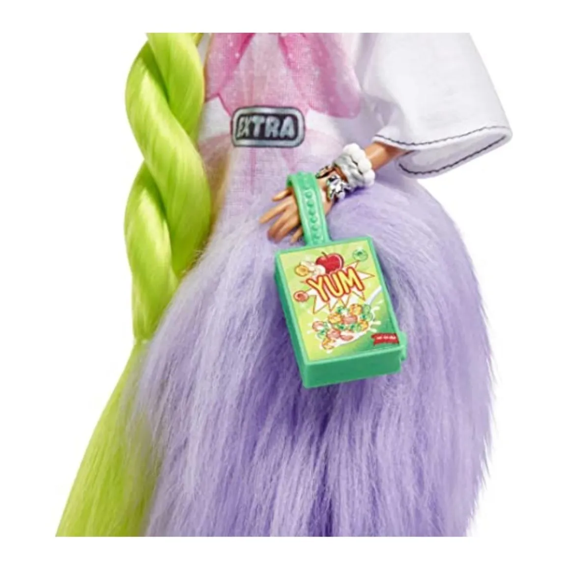 Barbie - Muñeca Extra - Pelo verde neón