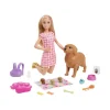 Barbie - Pack muñeca con mascotas