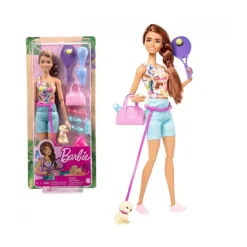 Barbie - Playset bienestar al aire libre