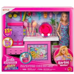 Barbie - Puesto de Algodón de Azúcar