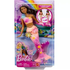 Barbie - Sirena Flores Mágicas - Morena