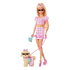 Barbie Twinning Looks - Muñeca Rubia con Perrito