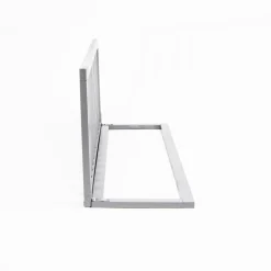 Barrera de cama de Madera Natural Gris