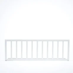 Barrera de cama de Madera Natural Blanca