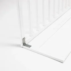 Barrera de cama de Madera Natural Blanca