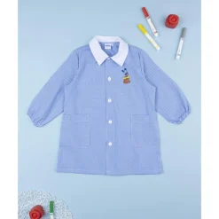 Bata escolar azul de niño Mickey