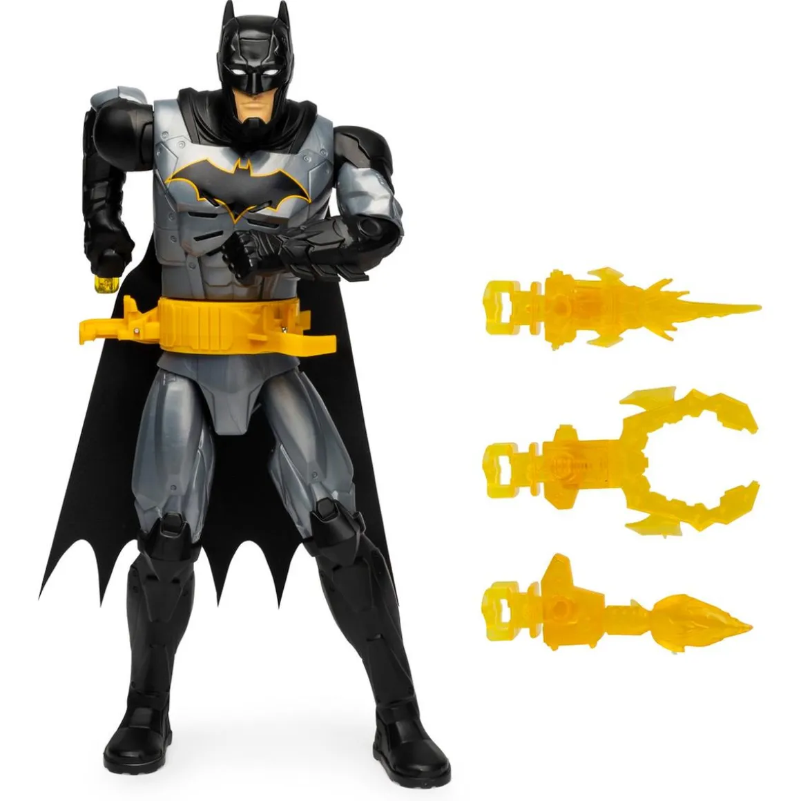 Batman - Figura 30 cm con Cinturón de Cambio Rápido
