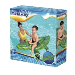 BestWay - Colchoneta cocodrilo Buddy Croc