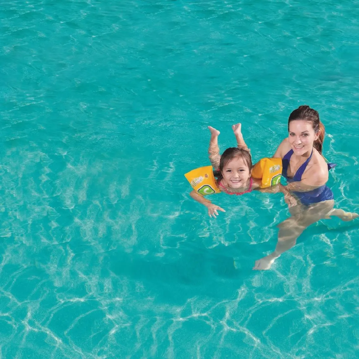 Bestway - Manguitos Hinchables Infantiles tipo C Amarillo