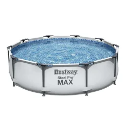 Bestway - Piscina Desmontable con depuradora Steel Pro MAX 305 x 76cm