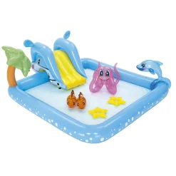 Bestway - Piscina Infantil Hinchable con Tobogán - Acuario Fantástico (varios modelos)