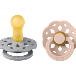 Bibs - Pack 2 chupetes Boheme 6-18 meses - Cloud/Blush