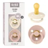 Bibs - Pack 2 chupetes Colour 6-18 meses - Ivory/Blush